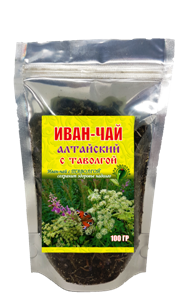 Иван-чай алтайский ферментированный с таволгой, 100 гр