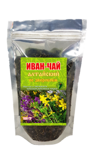 Иван-чай алтайский ферментированный со зверобоем, 100 гр